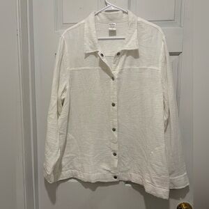 Blair white Cotton Shirt